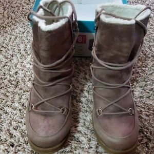 Mad Love Women's Boots Taupe Size 8.5